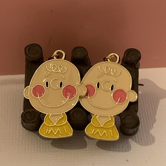 Charlie Brown Earring, Peanuts Earring, Snoopy Earring, Novelty Earring,… - Picture 3 of 5